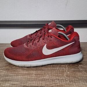 Nike Free RN 2017 (880839-606) Men’s Running Shoes Sneakers Size 10.5 Red